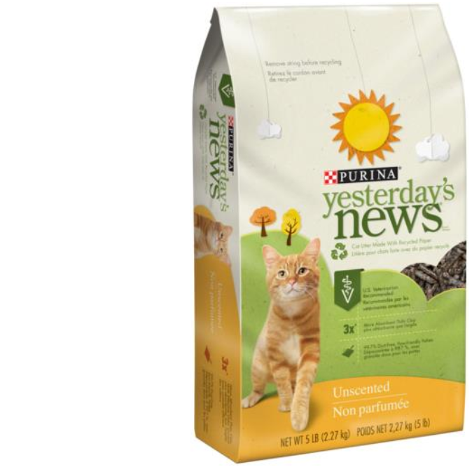 Yesterday's news unscented clearance litter